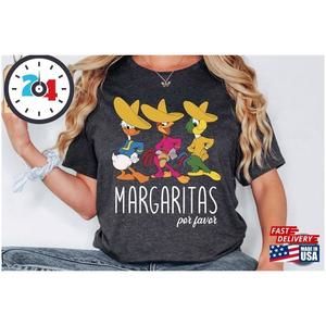 Margaritas Por Favor Shirt The Three Caballeros Shirt T-Shirt Classic